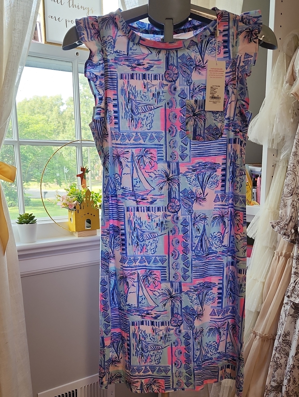 Lilly Pulitzer Laina Dress In Whisper Blue